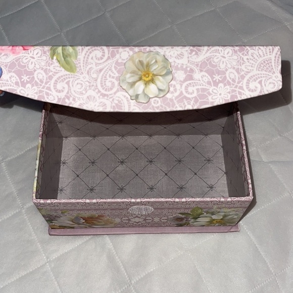 Set of three floral organizational boxes - Picture 2 of 4